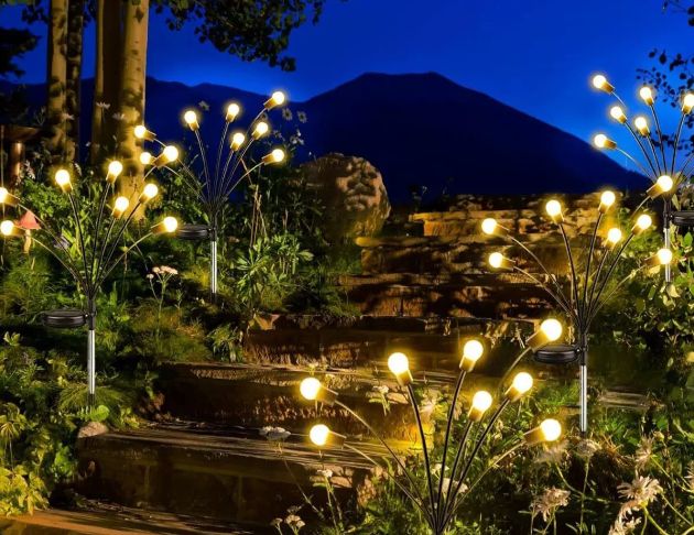 LED插地燈(太陽能、插電)